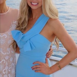HELLO MOLLY Light Blue Bow Dress